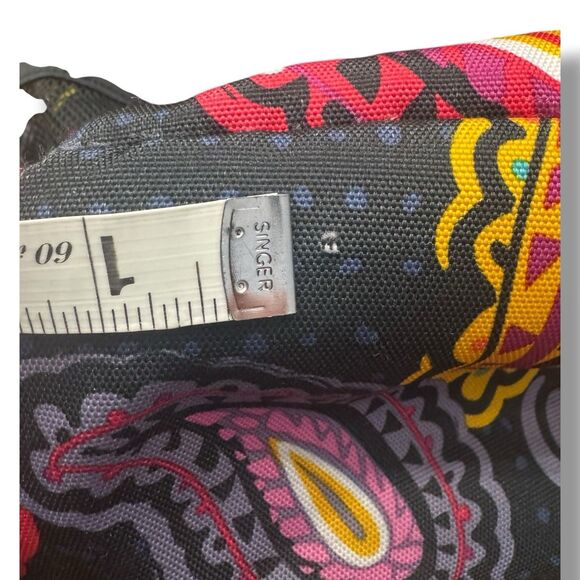 Vera Bradley Lighten Up Essential Backpack in Twilight Paisley Pattern School main image 14